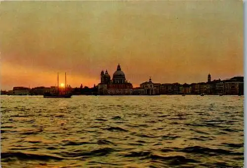 53810 - Italien - Venedig , Tramonto , Sonnenuntergang - gelaufen