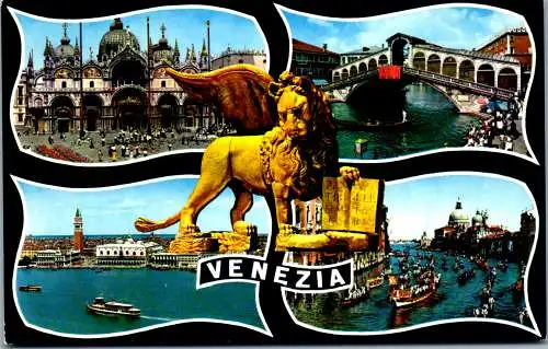 53811 - Italien - Venedig , Mehrbildkarte - nicht gelaufen