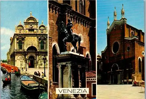 53827 - Italien - Venedig , Mehrbildkarte - nicht gelaufen