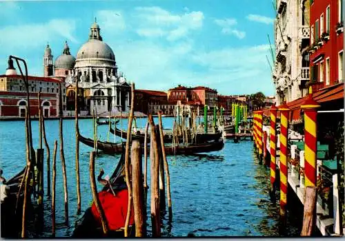 53831 - Italien - Venedig , Chiesa della Salute - nicht gelaufen