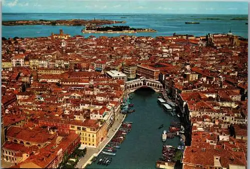 53835 - Italien - Venedig , Veduta aerea del Canal Grande - nicht gelaufen