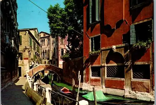 53838 - Italien - Venedig , Rio San Toma - gelaufen 1985