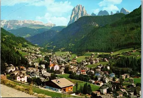 53843 - Italien - Ortisei , Val Gardena , Sassolungo , Langkofel , St. Ulrich - gelaufen 1973