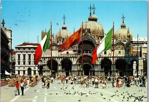 53845 - Italien - Venedig , Basilica di S. Marco - gelaufen 1982