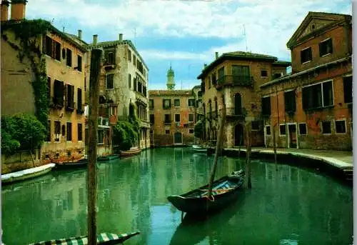 53857 - Italien - Venedig , Un Canale - gelaufen 1990