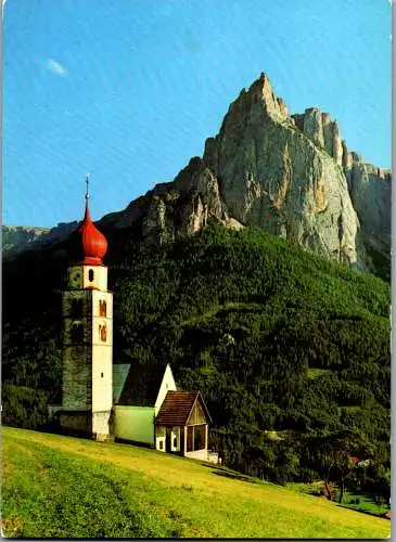 53867 - Italien - S. Valentino , fra Siusi e Castelrotto con la Sciliar , Seis , Kastelruth - gelaufen 1967