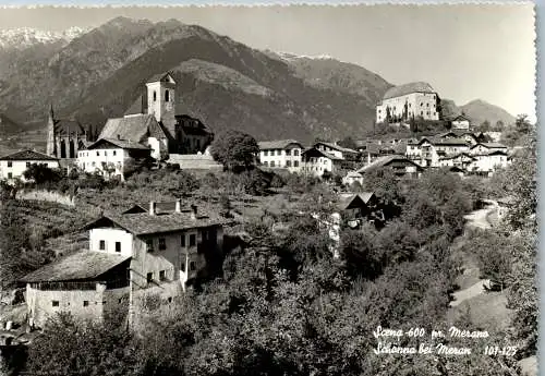 53874 - Italien - Scena , Schenna bei Meran , Panorama - nicht gelaufen