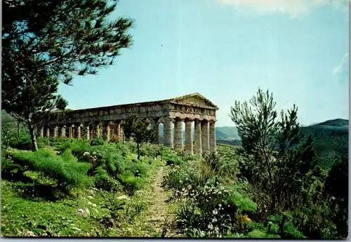 53875 - Italien - Sicilia , Sizilien , Segesta , Il Tempio - nicht gelaufen