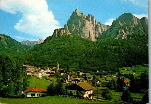 53878 - Italien - Seis , am Schlern , Siusi . Lo Sciliar , Panorama - gelaufen 1978