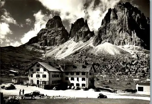 53889 - Italien - Passo Sella , Rifugio , Il Sassolungo - nicht gelaufen