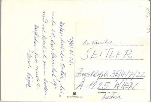 53902 - Italien - Sicilia , Sizilien , Sciacca , Mondello , Palermo , Augusta , Taormina - gelaufen 1981