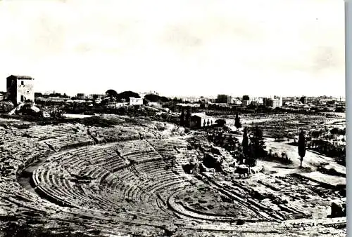 53915 - Italien - Siracusa , Sicilia , Sizilien , Teatro Greco - nicht gelaufen