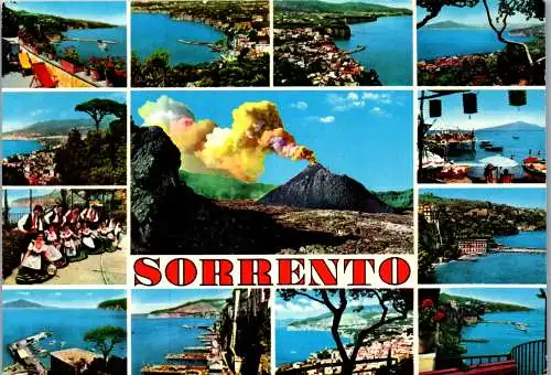 53919 - Italien - Sorrento , Mehrbildkarte - gelaufen