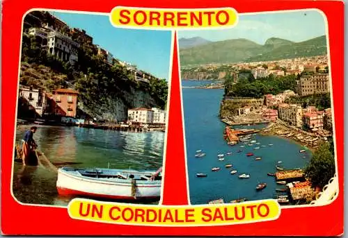 53925 - Italien - Sorrento , Mehrbildkarte - gelaufen