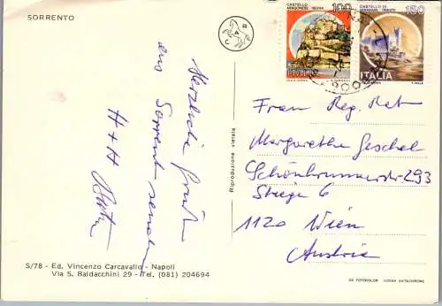 53926 - Italien - Sorrento , Mehrbildkarte - gelaufen 1983