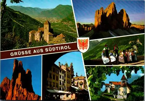 53936 - Italien - Südtirol , Mehrbildkarte - nicht gelaufen