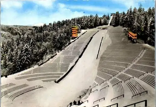 53944 - Tirol - Innsbruck , Berg Isel Schisprungschanze , Schanze , Olympische Winterspiele - gelaufen