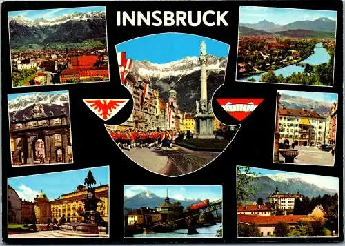 53949 - Tirol - Innsbruck , Mehrbildkarte - gelaufen 1979