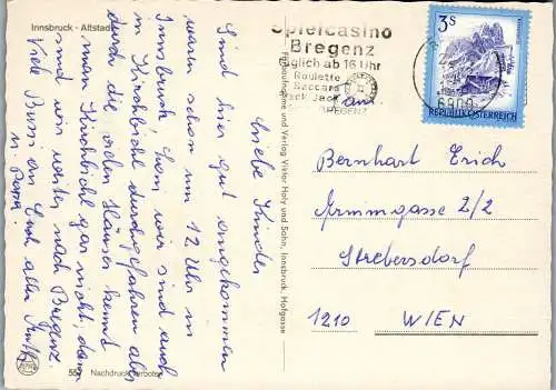 53955 - Tirol - Innsbruck , Altstadt , Mehrbildkarte - gelaufen 1982