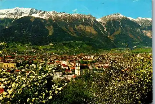 53958 - Tirol - Innsbruck , mit Nordkette , Panorama - nicht gelaufen