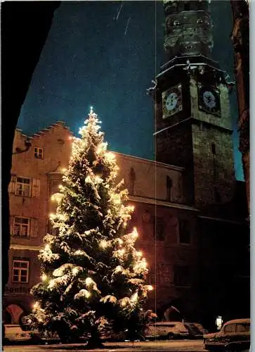 53960 - Tirol - Innsbruck , Stadtturm - gelaufen 1973