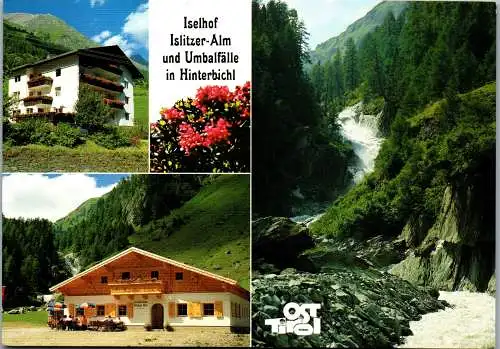 53968 - Tirol - Hinterbichl , Iselhof , Islitzer Alm und Umbalfälle , Umbalfall - gelaufen 1989