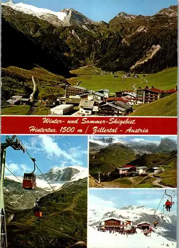 53969 - Tirol - Hintertux , Zillertal , Mehrbildkarte - nicht gelaufen