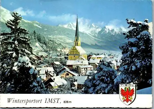53982 - Tirol - Imst , mit Mieminger Kette - gelaufen 1976