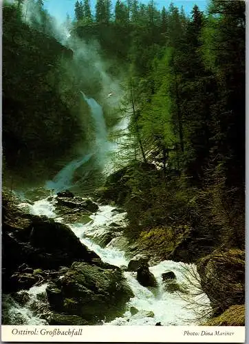 53998 - Tirol - Prägarten , Virgental , Wasserschaupfad Umbalfälle , Großbachfall , Pebellalm - nicht gelaufen