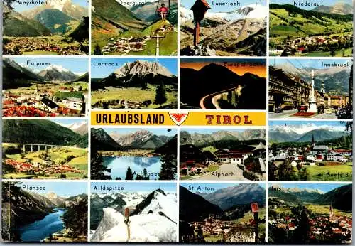 54003 - Tirol - Tirol , Mehrbildkarte - gelaufen