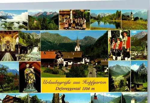 54024 - Tirol - Hopfgarten , Defereggental , Mehrbildkarte - gelaufen 1991