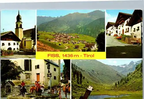 54030 - Tirol - Fiss , Mehrbildkarte - gelaufen 1977