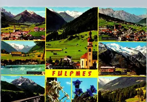 54031 - Tirol - Fulpmes , Stubaital , Mehrbildkarte - gelaufen 1979