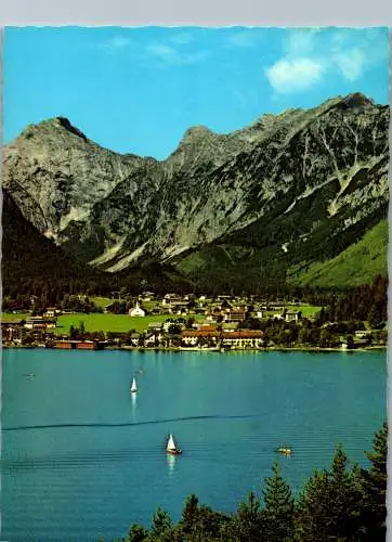 54042 - Tirol - Pertisau , am Achensee , Blick ins Karwendel - gelaufen 1981