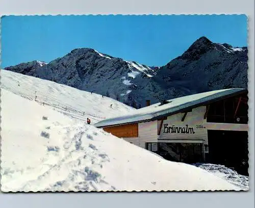 54050 - Tirol - St. Jakob , im Defereggen , Brunnalm , Bergstation Brunnalmlift geg. Rotspitze Weißspitze - gel. 1973