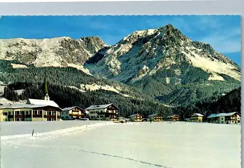 54062 - Tirol - Scheffau , am Wilden Kaiser , Winter - gelaufen 1978