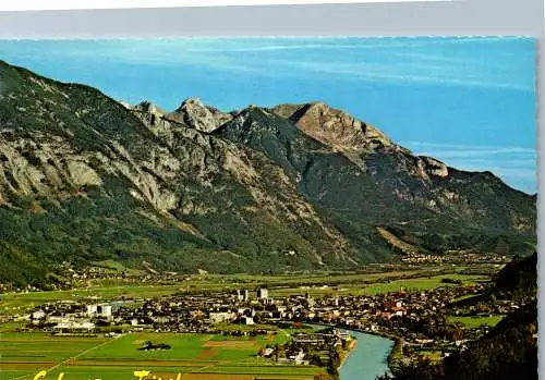 54067 - Tirol - Schwaz , Blick von Weerberg gegen Rofangebirge - nicht gelaufen 1982