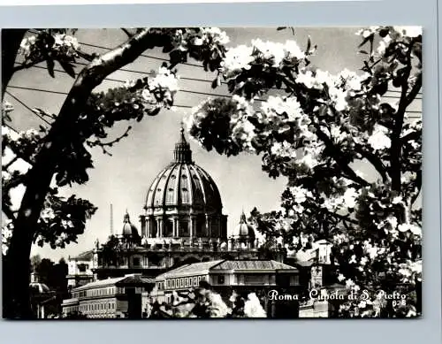 54080 - Italien - Rom , Cupola di S. Pietro - gelaufen 1965