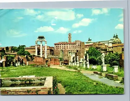 54086 - Italien - Rom , Panorama del Foro Romano - gelaufen 1970