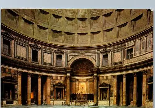 54087 - Italien - Rom , Pantheon , interno - gelaufen 1972