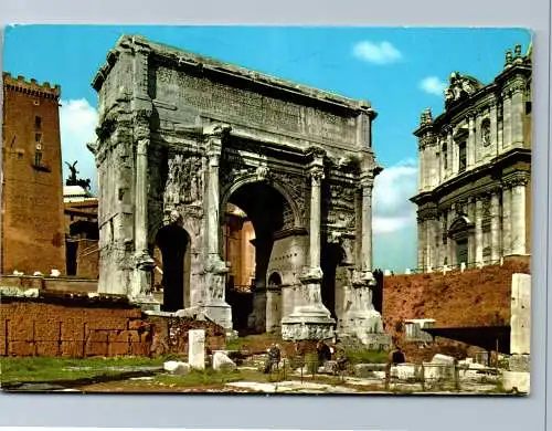 54093 - Italien - Rom , Foro Romano , Arco di Settimio Severo - gelaufen 1965