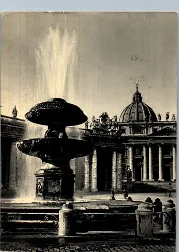 54104 - Italien - Vatikan , Vatican , St. Peter'S Basilica - gelaufen 1949