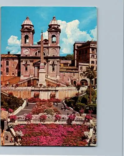 54106 - Italien - Rom , Trinita die Monti - gelaufen 1982