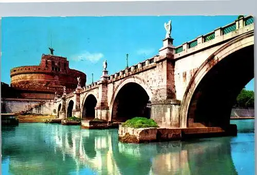 54110 - Italien - rom , Castel S. Angelo dal Tevere - gelaufen 1966