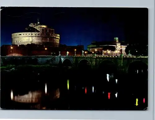 54113 - Italien - Rom , Ponte e Castel S. Angelo - gelaufen 1969