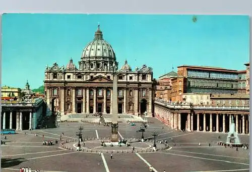 54132 - Italien - Vatikan , Vatican , Basilica di S. Pietro - gelaufen 1964