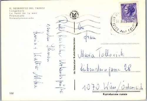 54147 - Italien - S. Benedetto , Lungomare - gelaufen 1974