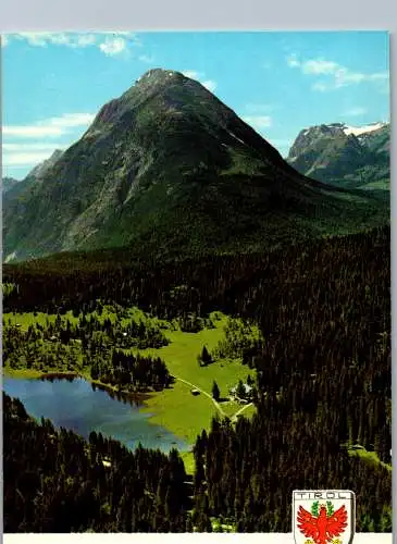 54156 - Tirol - Seefeld , Wildmoos See , Hohe Munde und Zugspitzmassiv - nicht gelaufen