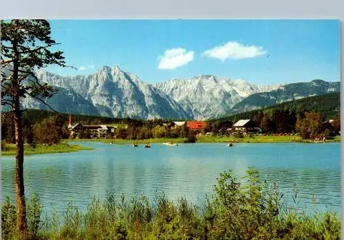 54158 - Tirol - Seefeld , am Wildsee mit Wettersteingebirge - nicht gelaufen