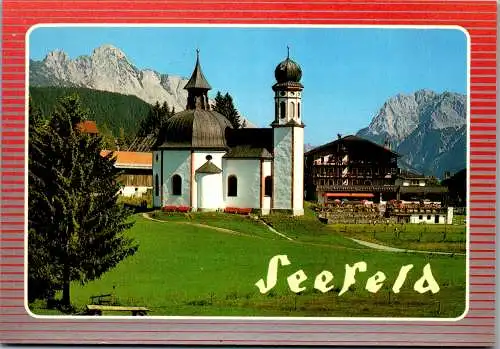 54168 - Tirol - Seefeld , Seekirchl zwischen Wettersteingebirge u. Karwendelgebirge - nicht gelaufen